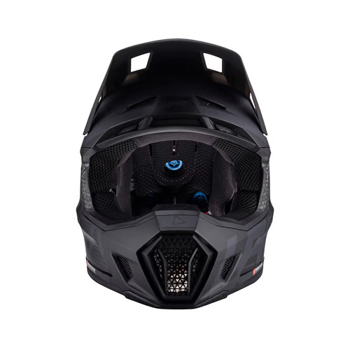 קסדת ליט 7.5 שחור כולל משקפי אבק - LEATT MOTO 7.5 HELMET STEALTH V24