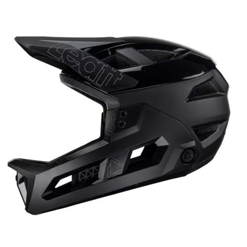 קסדת אינדורו מתפרקת לאופניים ליט שחור - LEATT MTB ENDURO 3.0 V23