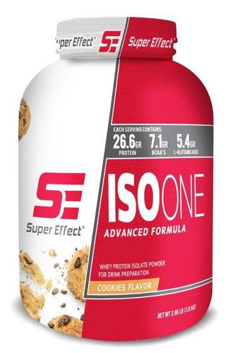 אבקת חלבון מי גבינה ISOOne בטעם עוגיות במשקל 1.8 קילוגרם Super Effect