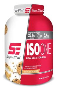 אבקת חלבון מי גבינה ISOOne בטעם עוגיות במשקל 1.8 קילוגרם Super Effect