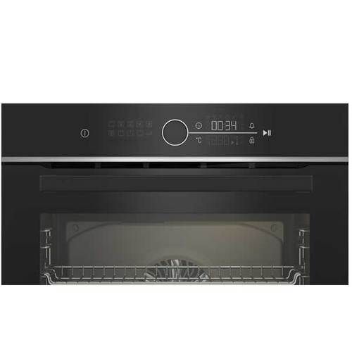 תנור בנוי BBIM13400XCS זכוכית שחורה beko - beko - תנורים