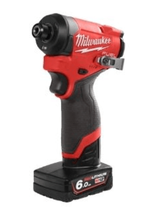 מברגת אימפקט Milwaukee M12 FID דור 3 FUEL 12V + 2 סוללות 2Ah