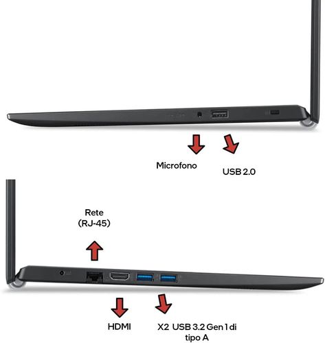 מחשב נייד Acer Extensa 15 NX.EGJET.03N אייסר