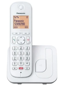 טלפון אלחוטי Panasonic KXTGC250 פנסוניק - צבע לבן
