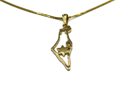 שרשרת ארץ ישראל מגן דוד