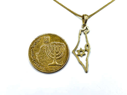 שרשרת ארץ ישראל מגן דוד