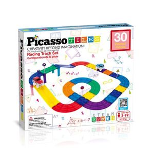 מגנטים - מסלול מרוצים 30 חלקים - Picasso