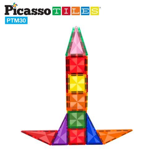 מגנטים להרכבת טיל בתלת מימד 30 חלקים - Picasso