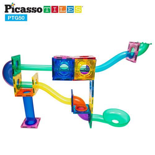 מגנטים - מסלול גולות 50 חלקים - Picasso