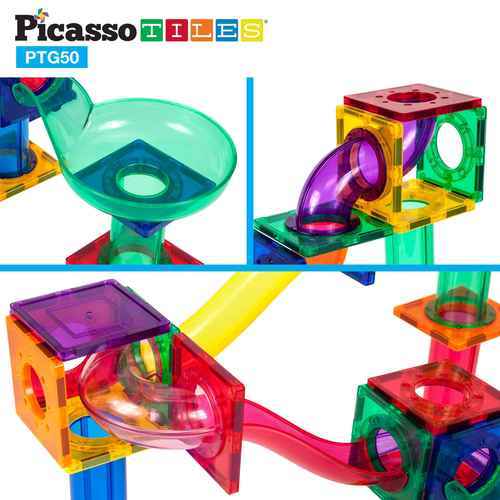 מגנטים - מסלול גולות 50 חלקים - Picasso
