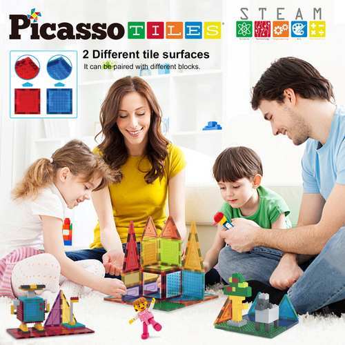 מגנטים להרכבה בתלת מימד 63 חלקים - Picasso