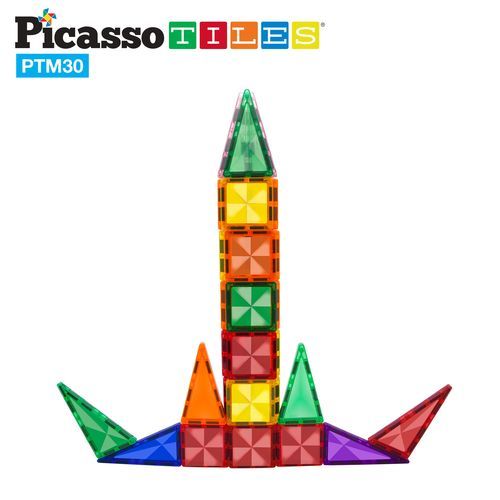 מגנטים להרכבת טיל בתלת מימד 30 חלקים - Picasso