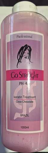 go straight - ורודה - גו סטריט טיפול לשיער ברזיל הורוד 
