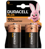 זוג סוללות D (R20) דורסל DURACELL