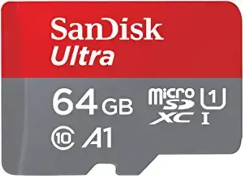 כרטיס זיכרון SanDisk Ultra microSDXC 64GB עד ‎140MB/s