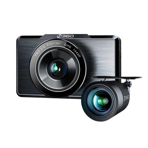 מצלמת רכב קדמית + אחורית QIHOO G500H