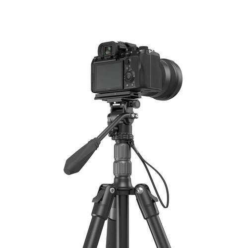 SmallRig CT180 Video Tripod with Mini Fluid Head Kit 3760b*אחרון מתצוגה