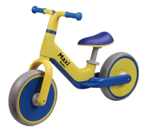 אופני איזון מגיל 3 שנים ומעלה דגם Maxi Rider-צהוב