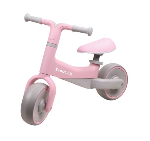 אופני איזון בעלי שלדת פלדה דגם Scoot LX-ורוד