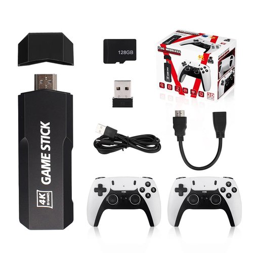 קונסולת משחקים רטרו - GAME STICK PRO V3 - דגם 2026