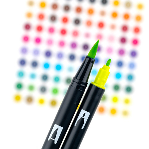 סט 10 טושי מכחול DUAL BRUSH PENS ( bright palette)