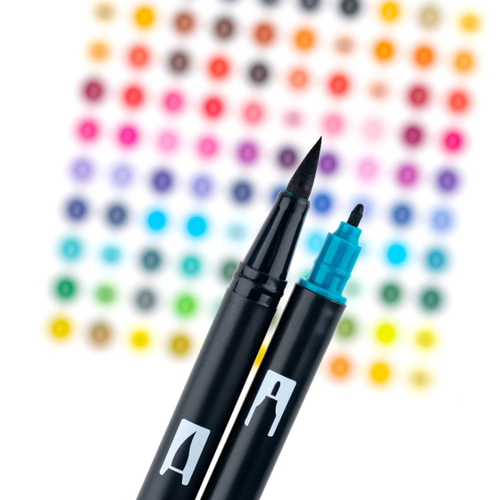 סט 10 טושי מכחול DUAL BRUSH PENS ( landscape)
