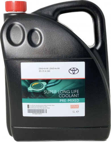 ‏נוזל קירור ורוד מקורי טויוטה Super LongLife Coolant 08889-80072 | ‏5 ליטר