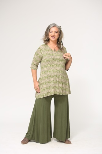 טוניקה מלו שרוול plus size