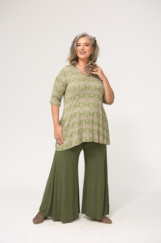 טוניקה מלו שרוול plus size