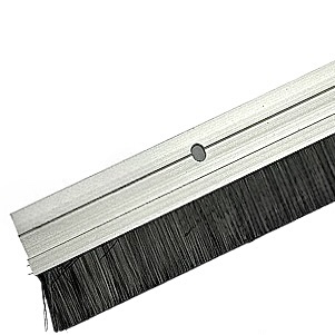 סף דלת אלומיניום מברשת 