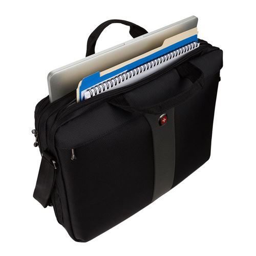 תיק צד יוקרתי למחשב נייד עד 17 איינץ קלאסי ואלגנטי wenger swiss