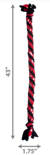 SIGNATURE ROPE MEGA DUAL KNOT - משחק חבל לכלבים 