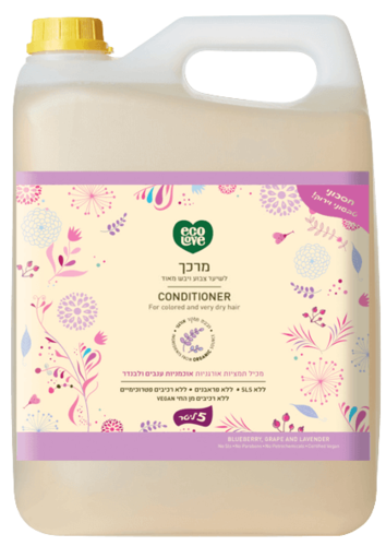 מרכך שיער פירות סגולים 5 ליטר ecoLove