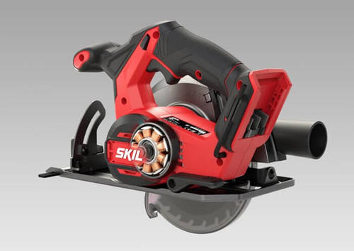מסור עגול מקצועי Brushless + מאוורר נטען + מתאם USB + שתי סוללות 4.0Ah + מטען + תיק נשיאה 