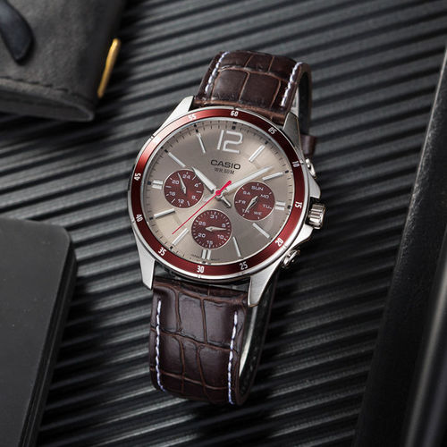 CASIO MTP-1374L-7A1 לגבר חדש
