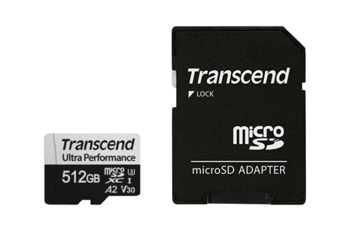 כרטיס זיכרון Transcend 512GB UHS-I microSDXC