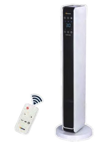 מפזר חום מגדל קרמי 2000W 57cm עם תצוגת לד ושלט-רחוק ARROW