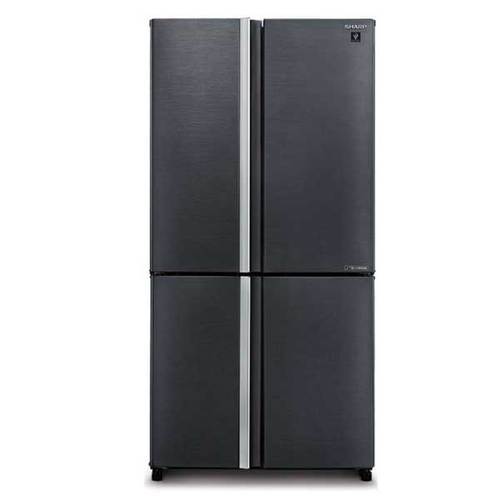 מקרר 4 דלתות 608 ליטר Sharp SJ9160 SL נירוסטה מושחרת 
