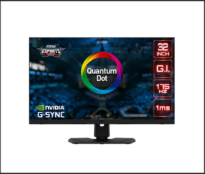 מסך מחשב גיימינג  "32 MSI OPTIX MPG321QRF QD 2K G-sync 