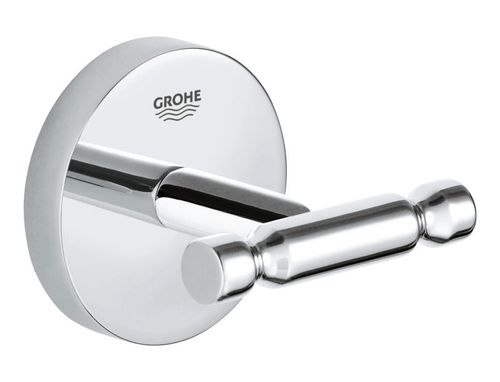 מתלה מגבות וו כפול GROHE BauCosmopolitan כרום ניקל.