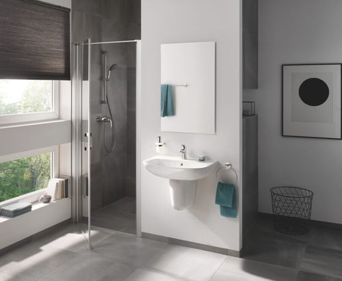 ברז פרח START CURVE פיה קצרה כרום ניקל GROHE