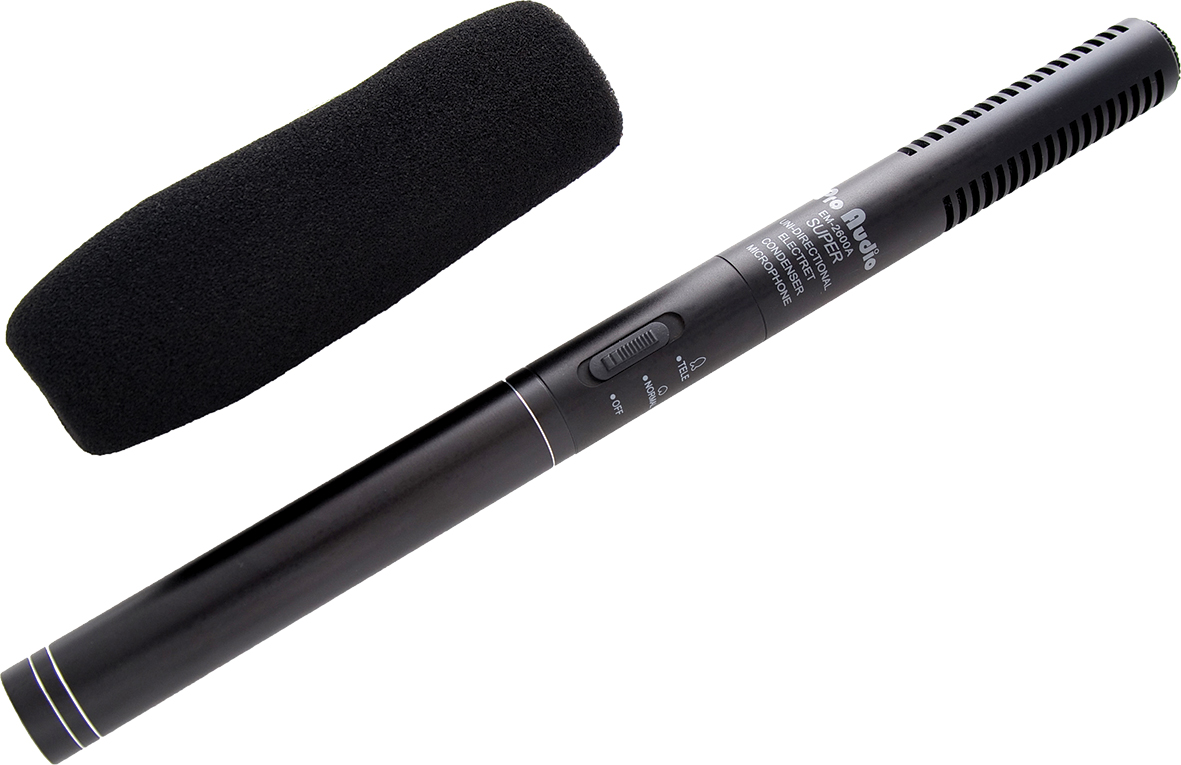 מיקרופון שטח\קונדסטור PRO AUDIO EM-2600.