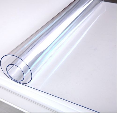 מפת PVC שקופה בעובי 0.60 מיקרון להגנה מפני כתמים, נוזלים ושריטות על השולחן
