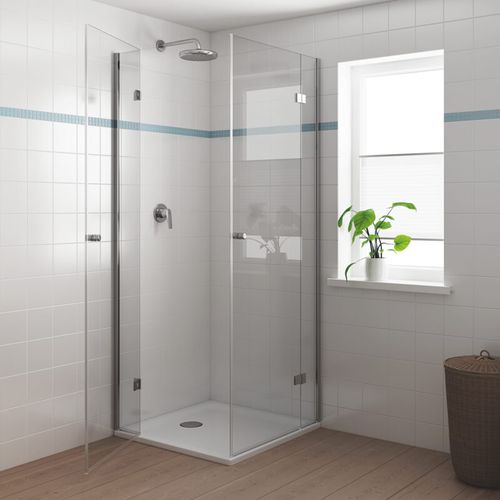 אינטרפוץ 3 דרך אובלי BAUFLOW כרום ניקל GROHE
