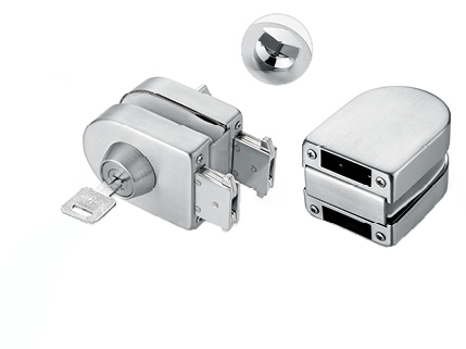 מנעול חובק זכוכית כפול דו