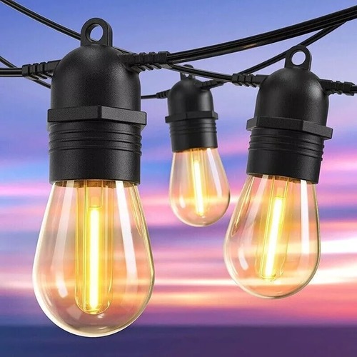 גרילנדה סולארית 15 נורות עם שלט אלחוטי וטעינת USB