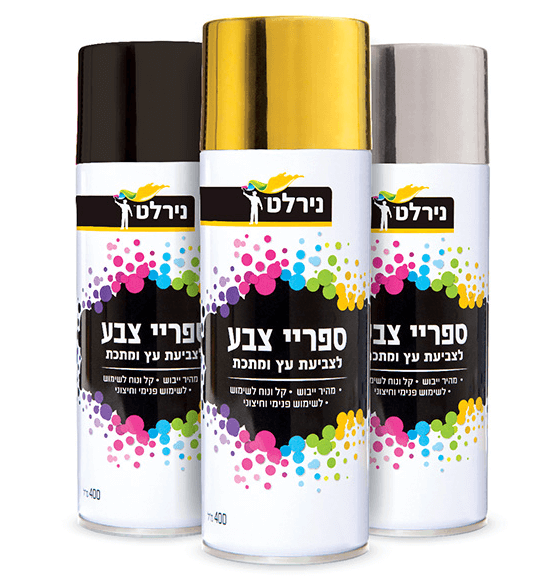 ספריי צבע אדום מבריק