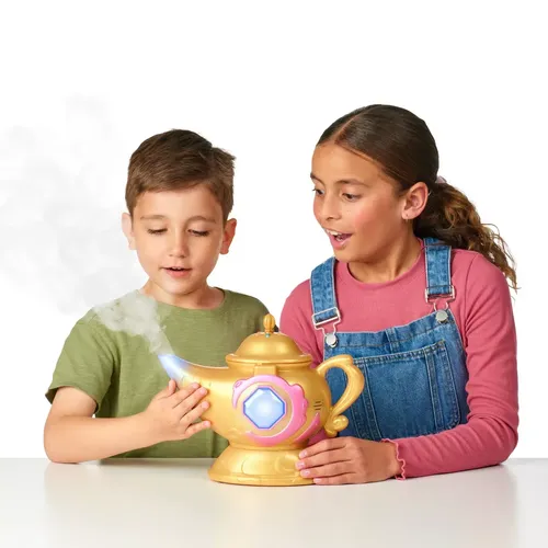 מנורת קסמים מג'יק מיקסיס עם אפקט הערפל, טבעת קסמים ובובה בהפתעה - ורוד