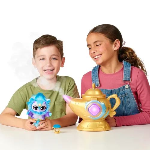 מנורת קסמים מג'יק מיקסיס עם אפקט הערפל, טבעת קסמים ובובה בהפתעה - כחול