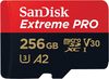 SanDisk Extreme PRO 256GB microSDXC UHS-I A2 Card with Adapter